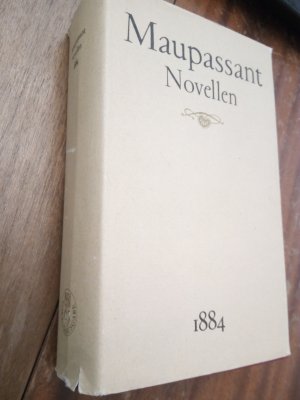 gebrauchtes Buch – Maupassant – Novellen 1884