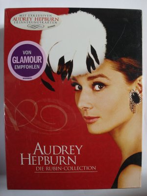 Audrey Hepburn 5 Filme Rubin Collection Sammlung - Sabrina + Ein Herz und eine Krone + Krieg und Frieden + Frühstück bei Tiffany + Ein süßer Fratz