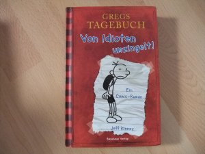 gebrauchtes Buch – Jeff Kinney – Gregs Tagebuch - Von Idioten umzingelt!