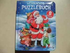 gebrauchtes Buch – Weihnachts-Puzzlebuch, 8 Puzzles