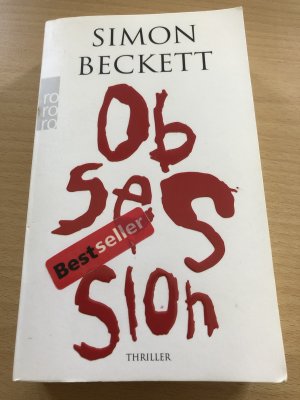 gebrauchtes Buch – Simon Beckett – Obsession