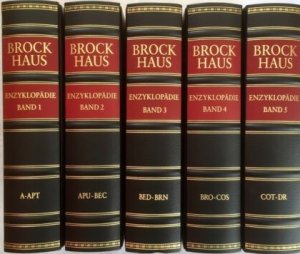 Brockhaus. Die Enzyklopädie in 24 Bänden. Pflichtfortsetzung Band 1-24 (ISBN 3923579063)