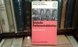 Deutsche Parlementsdebatten • Band 2 : 1919-1933.