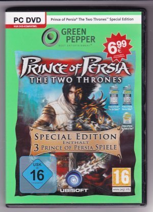 gebrauchtes Spiel – Prince of Persia: The Two Thrones - Special Edition (inkl. The Sands of Time, Warrior Within, The Two Thrones) [Green Pepper]