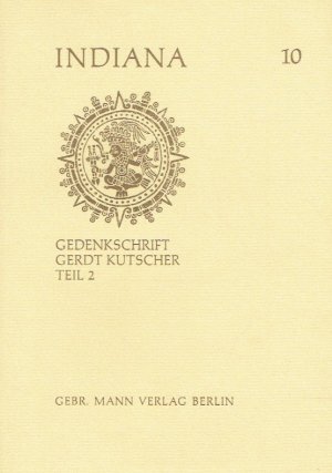 Gedenkschrift Gerdt Kutscher, Teil 2.