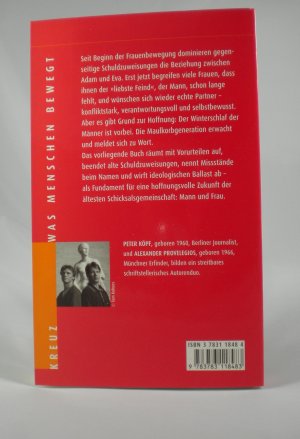 gebrauchtes Buch – Köpf, Peter; Provolegios, Alexander – Der Winterschlaf der Männer ist vorbei -, Eine neue Allianz für Adam und Eva