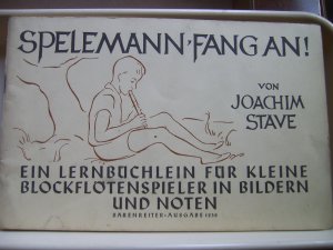 antiquarisches Buch – Joachim Stave – Spelemann, fang an!