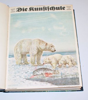 antiquarisches Buch – Hrsg.: Mal- und Zeichen-Unterrichts GmbH Berlin – Die Kunstschule - Illustrierte Monatsschrift für Kunst und Kunstpflege Jahrgang 1928