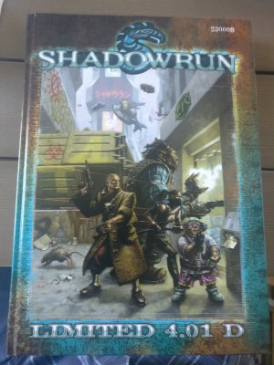 gebrauchtes Buch – Rob Boyle – Shadowrun 4.01D Limitierte Edition & Shadowrun Grundregelwerk 5 Originalfotos