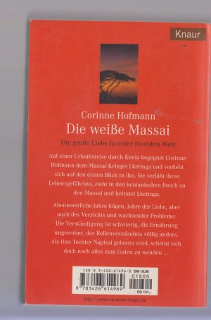 gebrauchtes Buch – Corinne Hofmann – Die weiße Massai