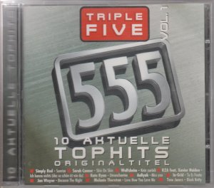 gebrauchter Tonträger – Simply Red, Sarah Connor – Triple Five - 555 Vol. 1