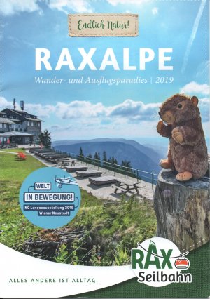 gebrauchtes Buch – Raxalpe - Wander- und Ausflugsparadies 2019 (Niederösterreich)