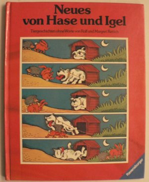 gebrauchtes Buch – Rettich, Rolf/Rettich – Neues von Hase und Igel. Tiergeschichten ohne Worte