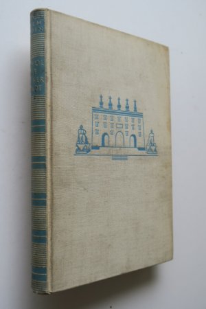 Hedin, Sven. Jehol. Die Kaiserstadt. Erste deutsche Ausgabe. Leipzig, F. A. Brockhaus, 1932. * Mit 78 Abbildungen auf Tafeln und 1 Lagerplan. * 211 S. Original Leineneinband mit VDeckel Illustration und Blaukopfschnitt.