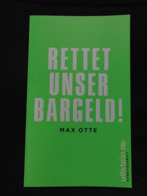 gebrauchtes Buch – Max Otte – Rettet unser Bargeld