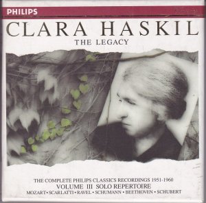 gebrauchter Tonträger – Clara Haskil – The Legacy (Aufnahmen 1951-1960) Vol. 3 Solo-Repertoire