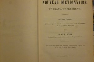 Kramers & Bonte -Dictionnaire Francais-Neerlandais