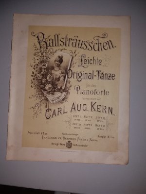 Lockvogel Op.221; Paraphrasen über deutsche Volkslieder Op.241,243; 245; 246; 248; Ballsträusschen Op.199;200; 251;Pleine Carriere Op.255;