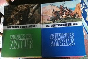 Walt Disneys wunderbare Welt. 4 Bände im Schuber (Abenteuer Amerika / Wunder der Natur / Geschichten aus aller Welt / Land der Fantasie)