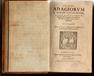 Epitome Adagiorum D. Erasmi Roterodami, In Locos Digesta Communes, singulari fide recognita, et multis aucta locis, in quibus antea manea videbatur. Pars […]