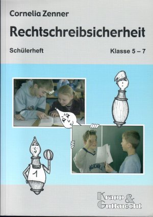 gebrauchtes Buch – Cornelia Zenner – Rechtschreibsicherheit Klasse 5 - 7. Schülerheft und Lehrerheft mit CD. 2 Bd.