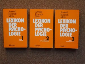 Lexikon der Psychologie - Band 1 - 3