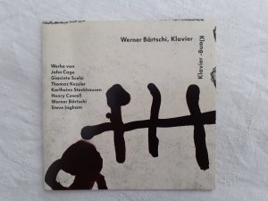 gebrauchter Tonträger – Werner Bärtschi – Klang-Klavier