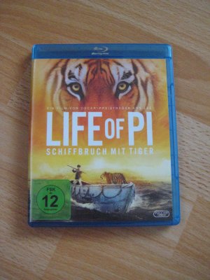 gebrauchter Film – Ang Lee – Life of Pi, Schiffbruch mit Tiger