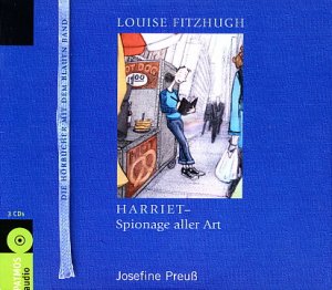 gebrauchtes Hörbuch – Louise Fitzhugh – Harriet - Spionage aller Art (3 CDs)