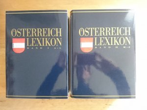 gebrauchtes Buch – Bamberger, Richard & Maria / Bruckmüller – Österreich Lexikon in zwei Bänden