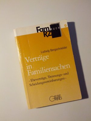 Verträge in Familiensachen