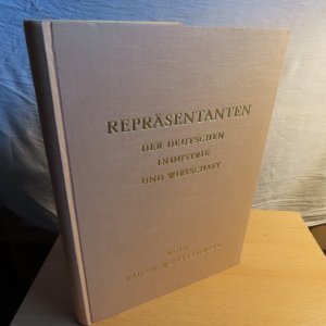 Repräsentanten der deutschen Industrie und Wirtschaft eine biographische Wirtschaftspublikation mit Bildern. Band Baden-Württemberg. Herausgegeben vom Wirtschaftspressedienst. (4-sprachig)