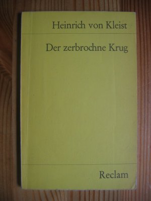 gebrauchtes Buch – Heinrich von Kleist – Der zerbrochne Krug