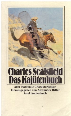 gebrauchtes Buch – Charles Sealsfield – Das Kajütenbuch oder Nationale Charakteristiken