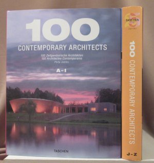 100 contemporary architects. 100 zeitgenössische Architekten. 100 architectes contemporains. A-I. J-Z. 2 Bände.