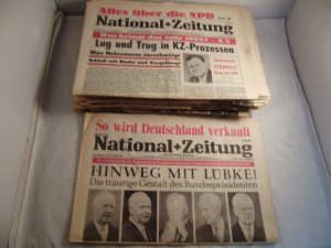 Deutsche National Zeitung 1968 Konvolut 48 Hefte