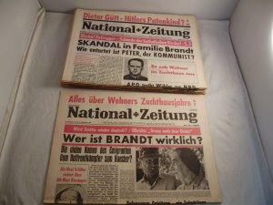 Deutsche National Zeitung 1969 Konvolut 35 Hefte