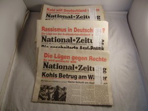 Deutsche National Zeitung 1992 Konvolut 47 Hefte