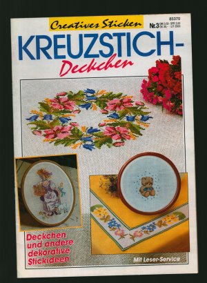 gebrauchtes Buch – Creatives Sticken Kreuzstich Deckchen /Deckchen und  andere dekorative Stickideen