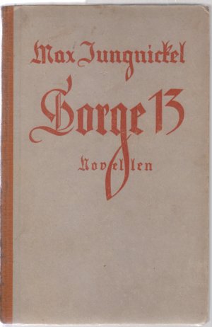 Sorge 13 Novellen