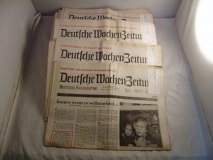 Deutsche Wochen-Zeitung 1979 Konvolut 46 Zeitungen