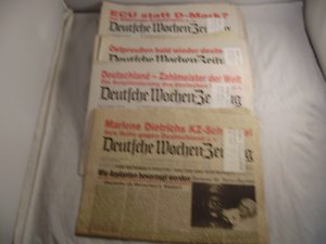 Deutsche Wochen-Zeitung 1992 Konvolut 21 Zeitungen