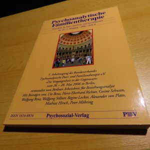 gebrauchtes Buch – Psychoanalytische Familientherapie. Zeitschrift für Paar-, Familien- und Sozialtherapie 2006, Nr. 13, Heft II