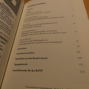 gebrauchtes Buch – Psychoanalytische Familientherapie. Zeitschrift für Paar-, Familien- und Sozialtherapie 2004, Nr. 8, Heft 1