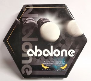 Abalone A13 Strategiespiel 1999 Hasbro Parker 40318 -  ab 7 Jahren - für 2 Spieler - Spieldauer ca. 20 - 30 Minuten