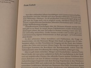 gebrauchtes Buch – Gesky, Franz David  – Weimar von unten betrachtet. Bruchstücke einer Chronik zwischen 1806 und 1835.