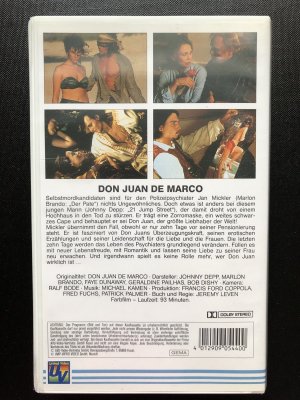 gebrauchter Film – Jeremy Leven – Don Juan de Marco