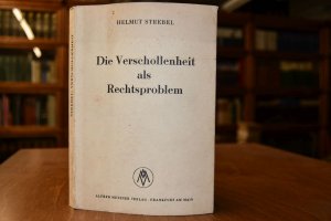 antiquarisches Buch – Helmut Strbel – Die Verschollenheit als Rechtsproblem. Eine rechtsanalytische und -vergleichende Studie.