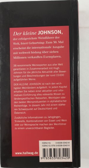 gebrauchtes Buch – Hugh Johnson – Der Kleine Johnson 2007