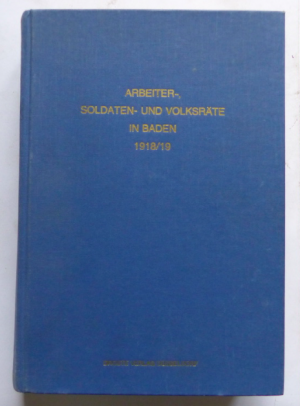 gebrauchtes Buch – Peter Brandt + Reinhard Rürup – Arbeiter-, Soldaten- und Volksräte in Baden 1918/19